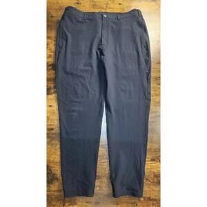 Mack Weldon Radius Flex Jogger Pants Men’s XL Black Pockets Loops Performance